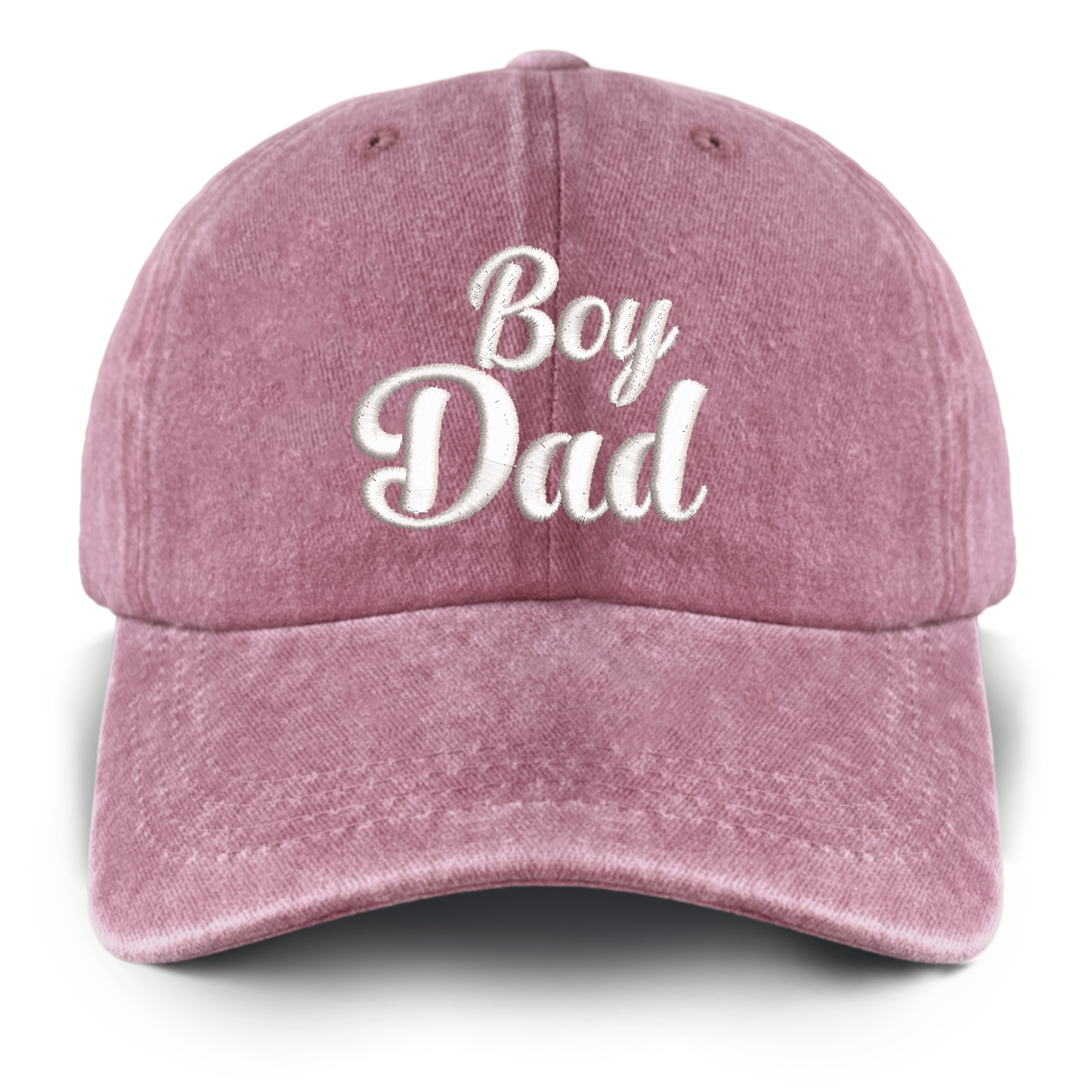 Boy Dad Embroidered Baseball Cap