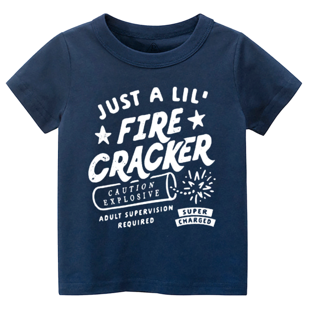 Firecracker Independence Day Toddler&Kid's Tees Beepumpkin 