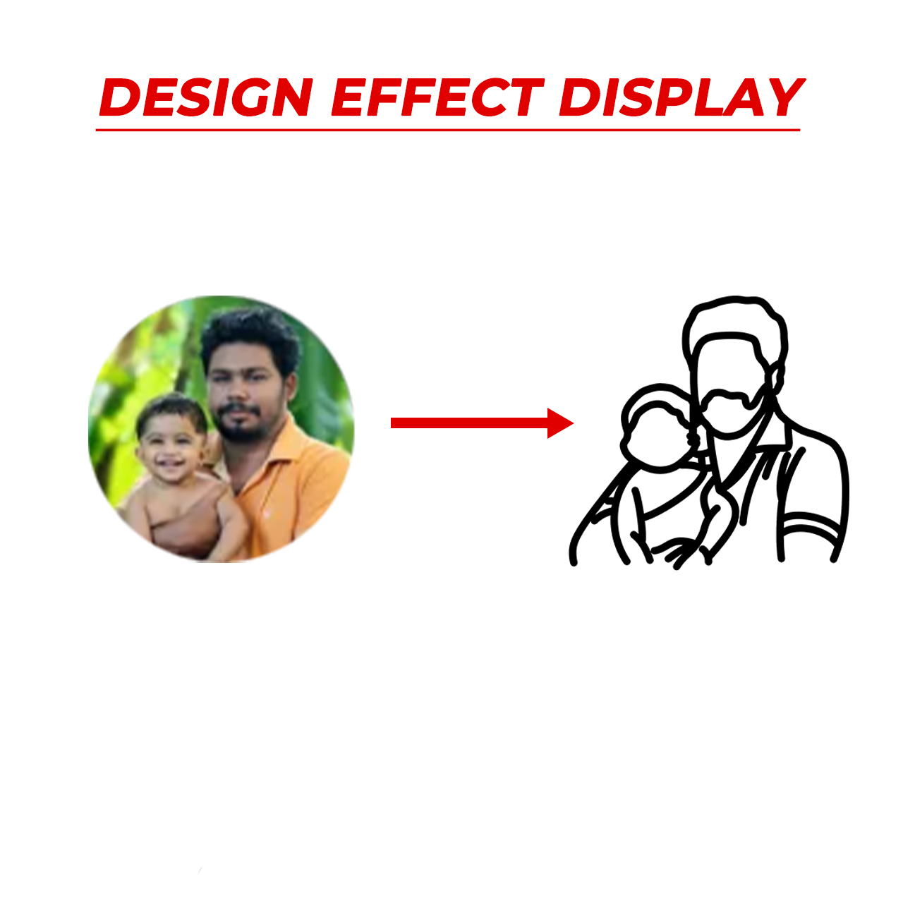 Custom Pocket Portrait from Photo Shirts For Dad And Me