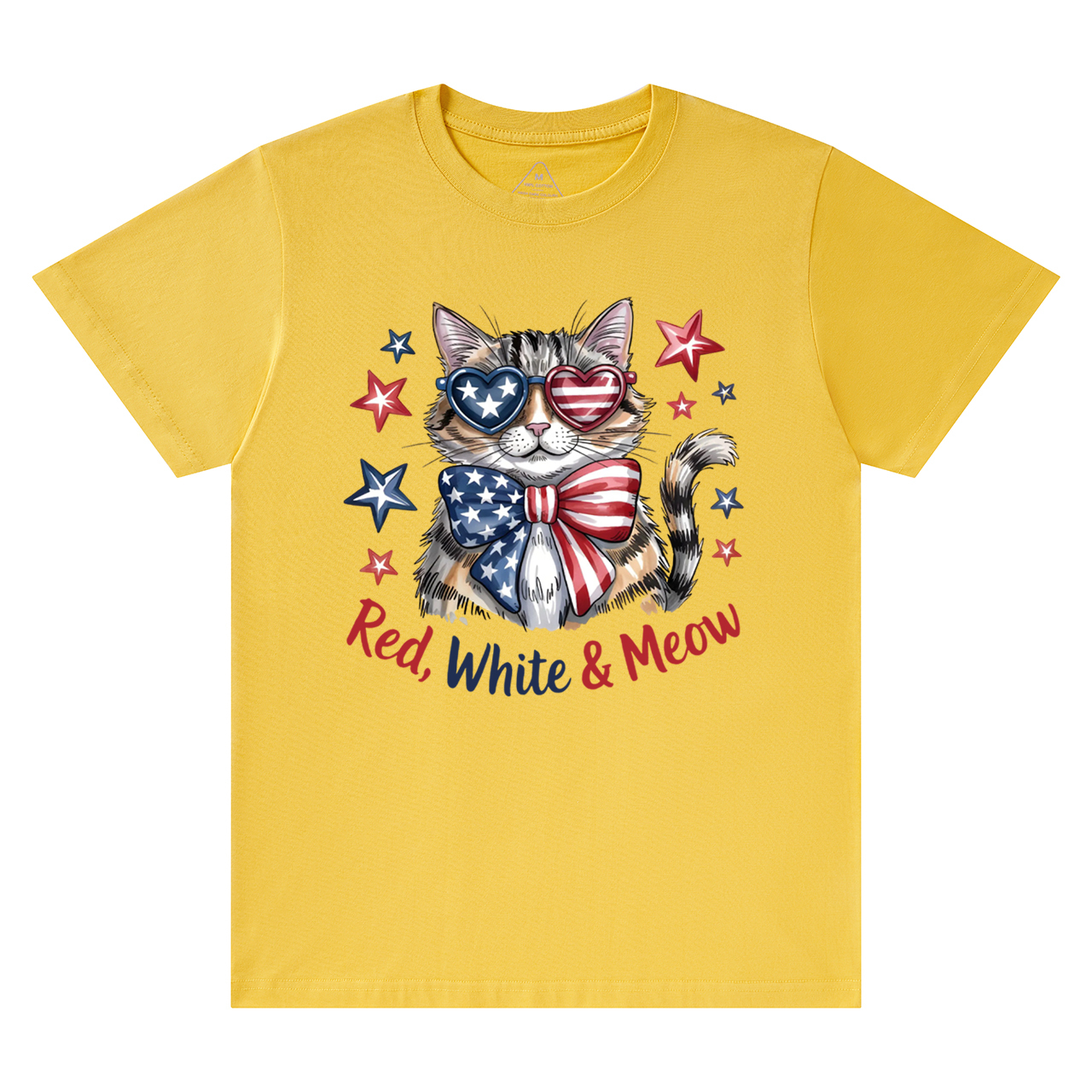 Patriotic Cat Mama T-Shirts