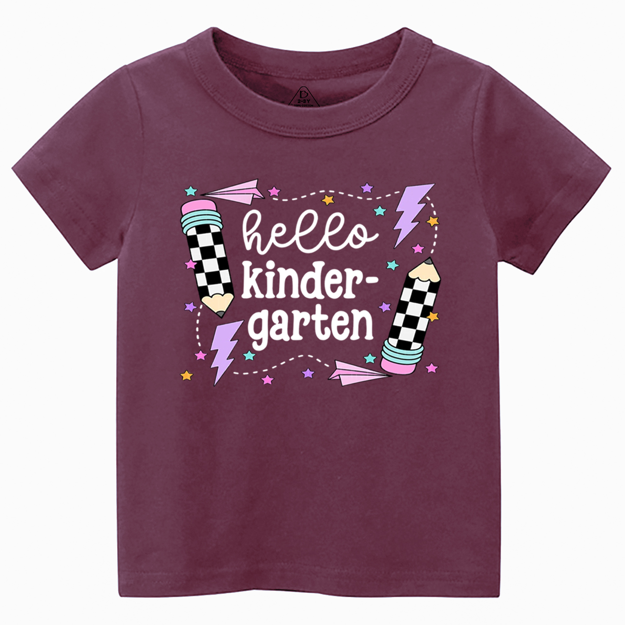 Retro Kindergarten Toddler&Kid's Tees Beepumpkin 