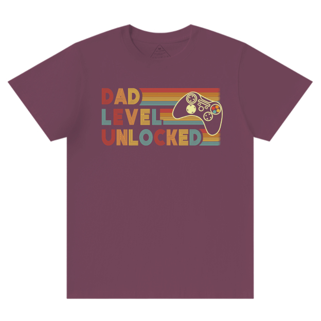 Dad Level Unlocked T-shirt