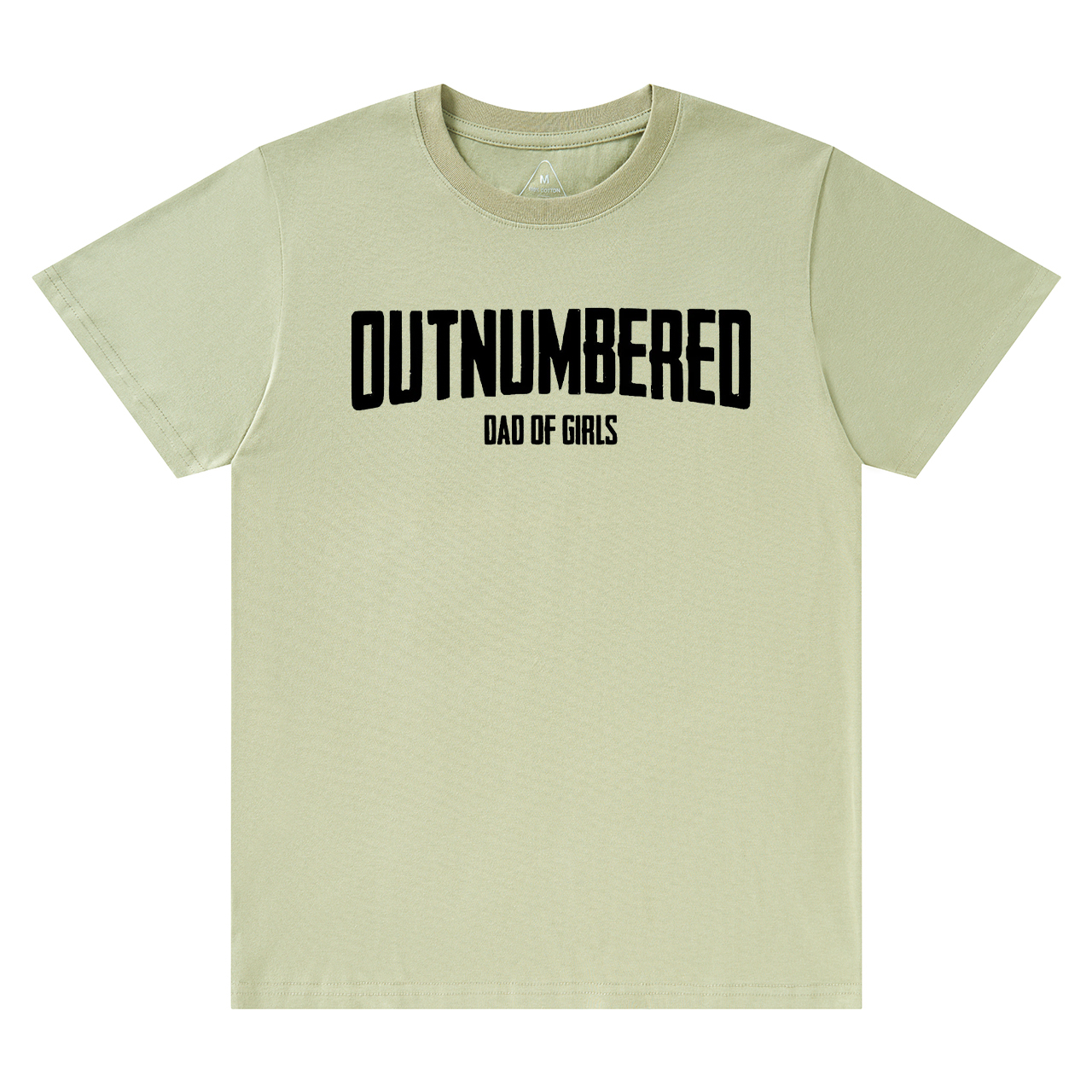 Outnumbered Dad T-shirt