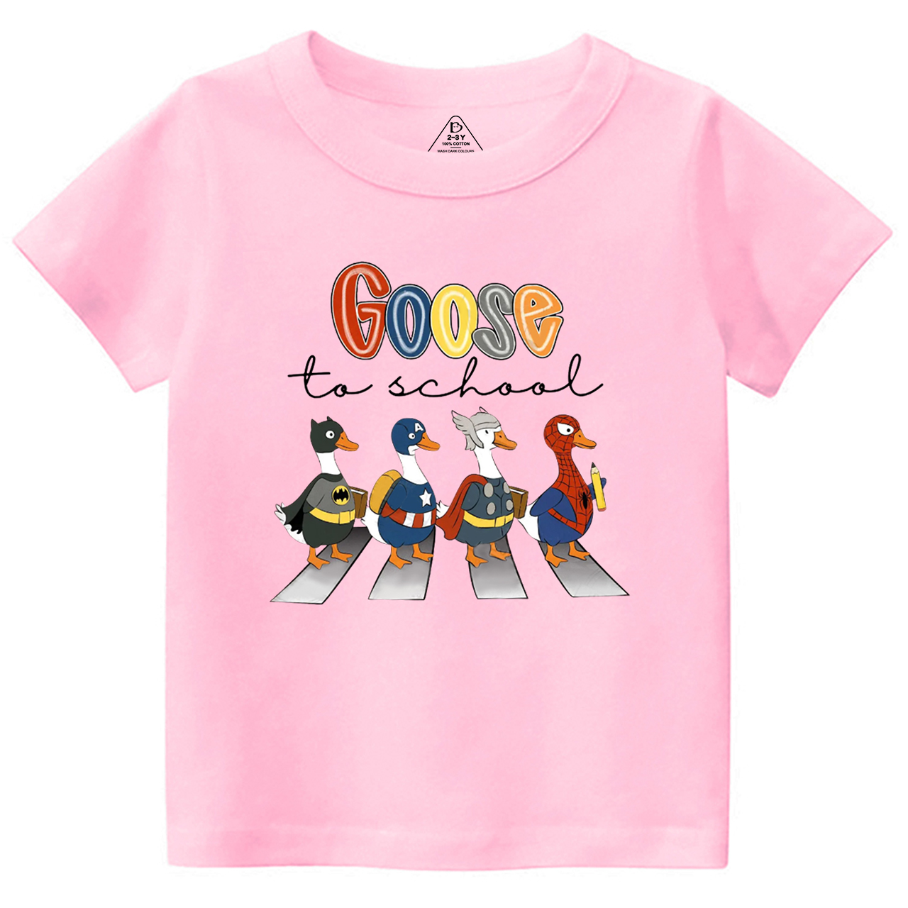 Goose To School Toddler&Kid's Tees Beepumpkin