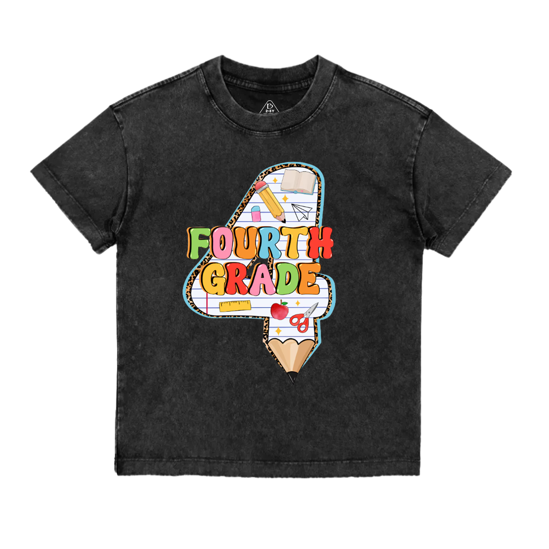 Personalized Alphabet Book Toddler&Kids Washed Tees