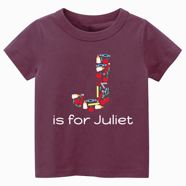 Alphabet Custom Pre-k For School Kids Shirts