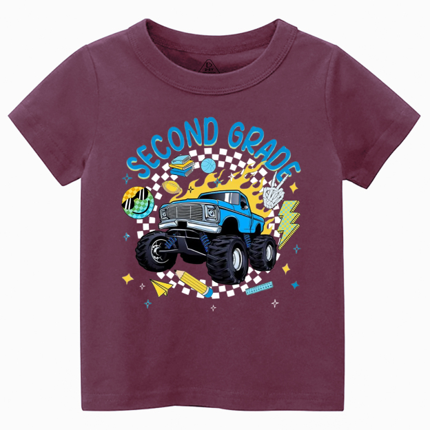 Personalized Truck For Boy Toddler&Kid's Tees Beepumpkin