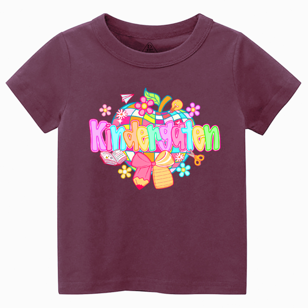 Personalized Sparkling Apple Back To School Gift Pack Toddler&Kid's Tees Beepumpkin 