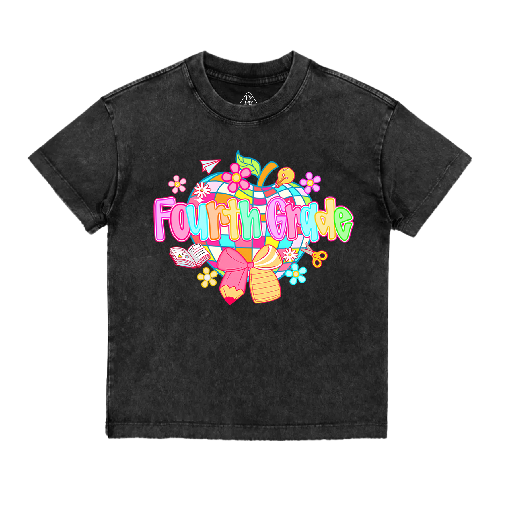 Sparkling Apple Back To School Gift Pack Toddler&Kids Washed Tees