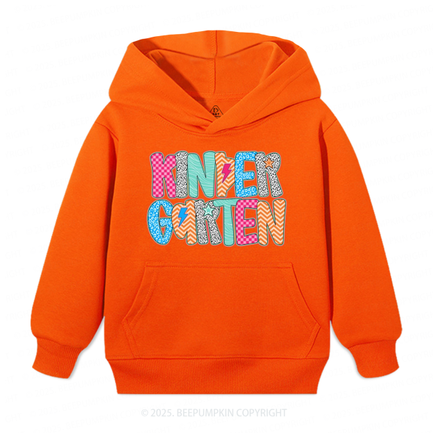 Personalized Spot Back To School Kid's Hoodies Beepumpkin