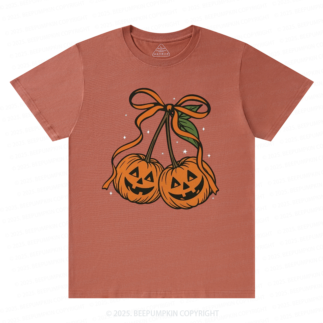 Pumpkin Face Halloween T-Shirts Beepumpkin 