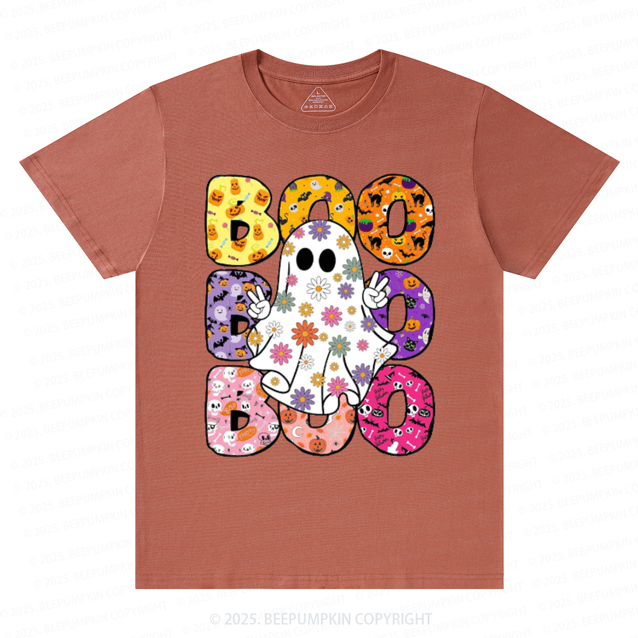 Boo Halloween T-Shirts Beepumpkin 