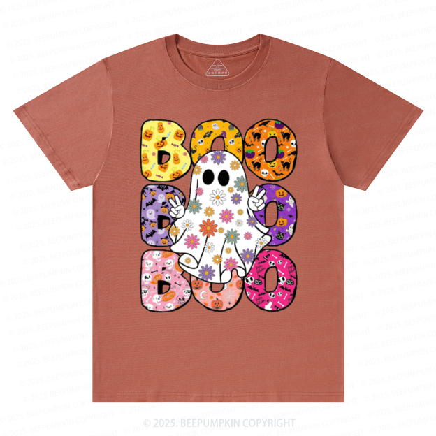 Boo Halloween T-Shirts Beepumpkin 