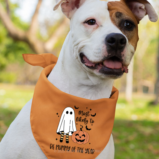 Personalized Funny Ghost Pumpkin Halloween Family Matching Shirts