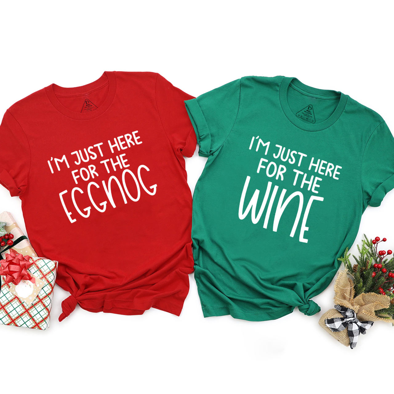 Personalized Christmas Party Family Matching T-Shirts Beepumpkin