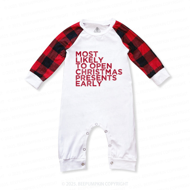 Personalized 25 Most Likely Family Matching Pajamas