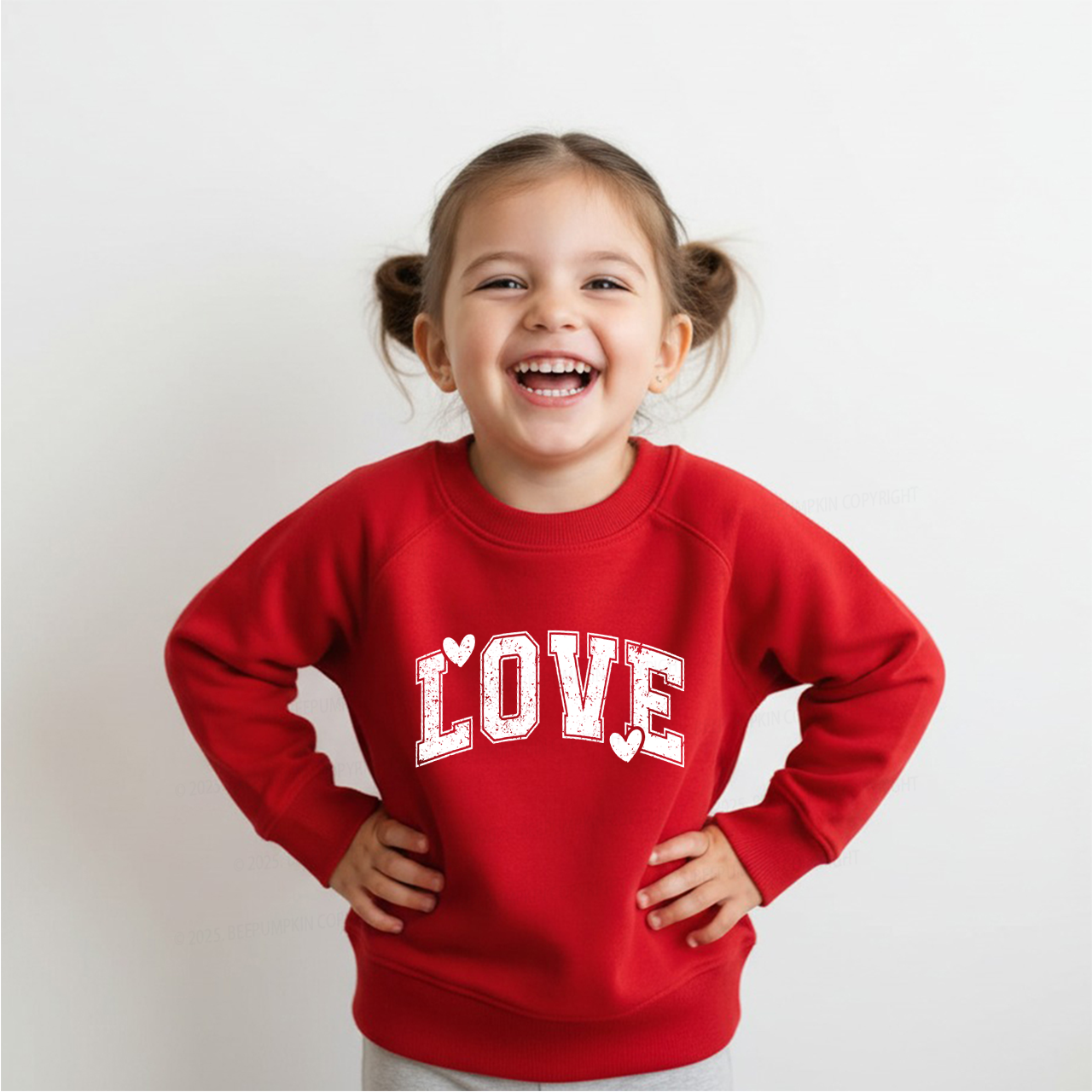 Simply Love Valentine's Day Kid's Sweatshirt