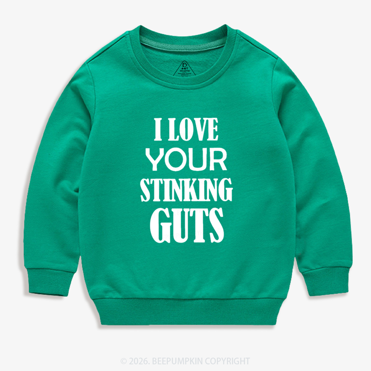 Love Your Stinking Guts Valentine's Day Kid's Sweatshirt