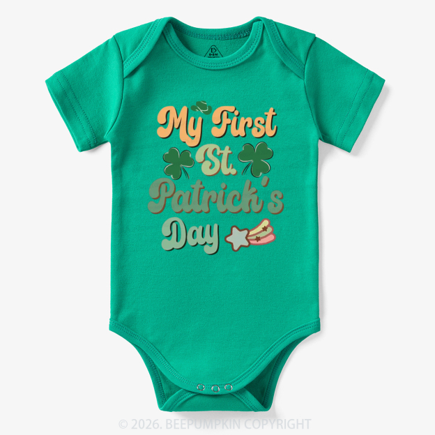 My First St. Patrick's Day Lucky Bodysuit