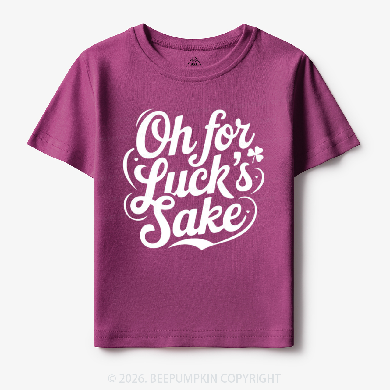 Oh For Luck’s Sake St. Patrick's Day Toddler&Kid's Tees Beepumpkin