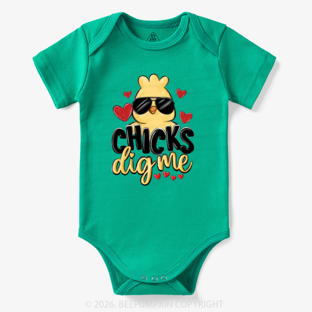 Chicks Dig Me Easter Bodysuit