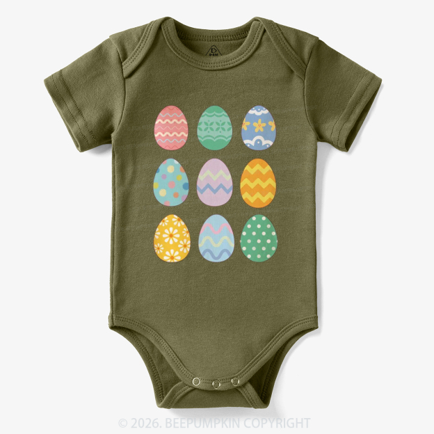 Cute Pastel Easter Egg Bodysuit