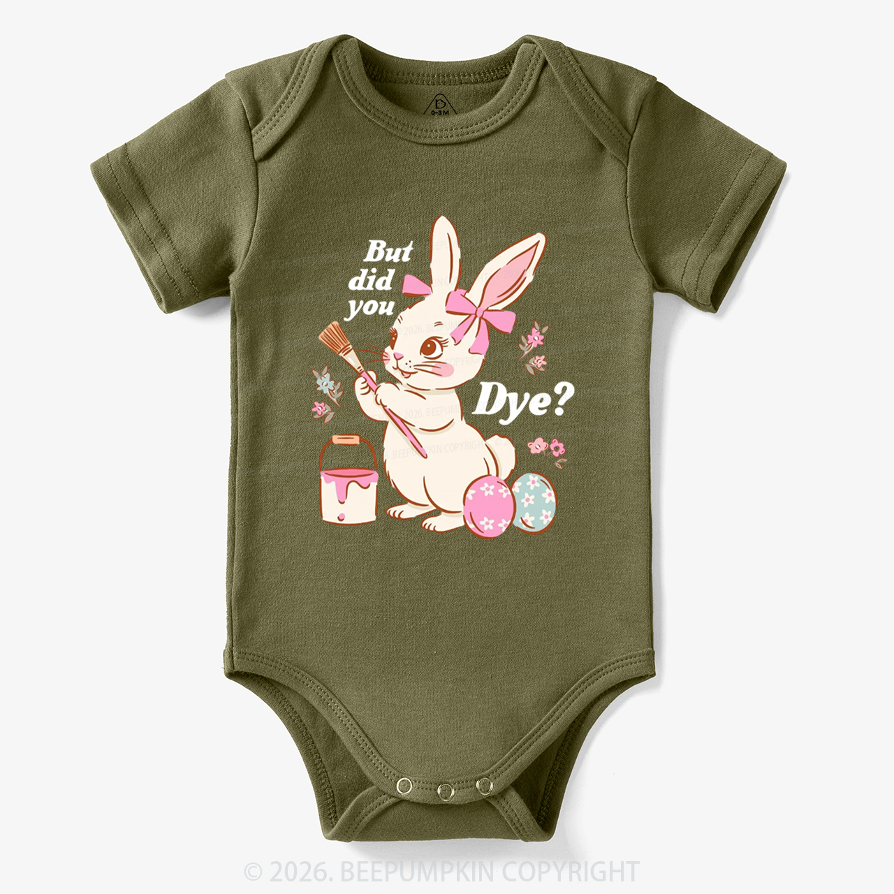 But Did You Dye Easter Rabbit Bodysuit