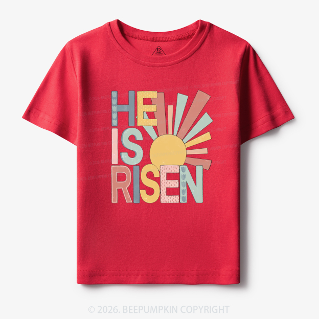 He Is Risen Love Like Jesus Easter Toddler&Kid's Tees