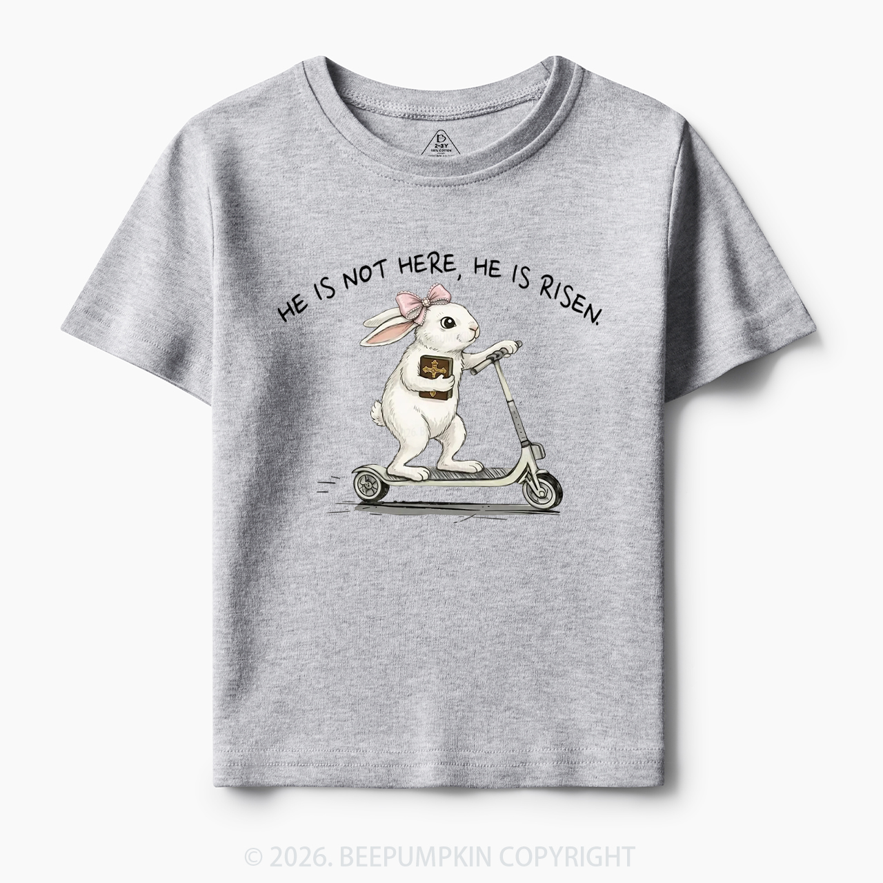 He Is Not Here He Is Risen Toddler&Kid's Tees
