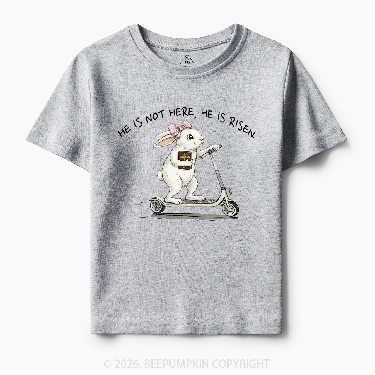 He Is Not Here He Is Risen Toddler&Kid's Tees