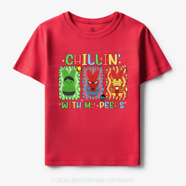 Chillin With My Friends Toddler&Kid's Tees
