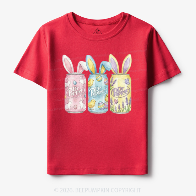 Bunny Easter Soda Toddler&Kid's Tees