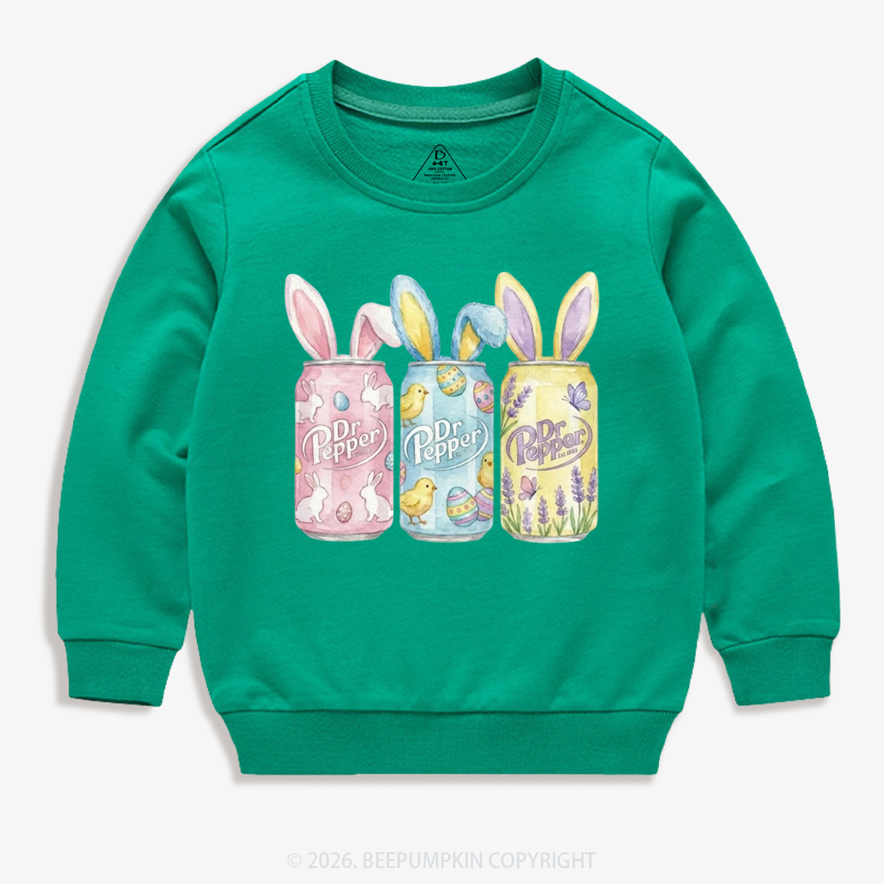 Bunny Easter Soda Kid's Sweatshirt