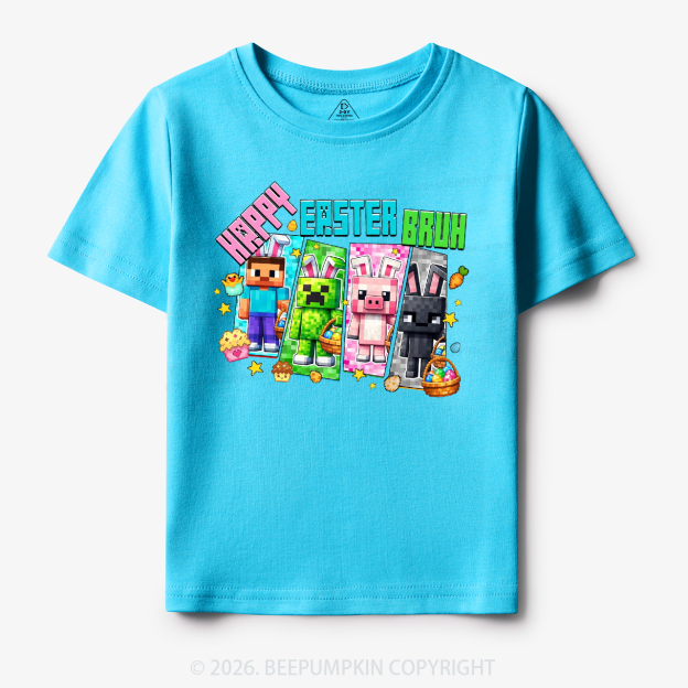 Happy Easter Mining Toddler&Kid's Tees