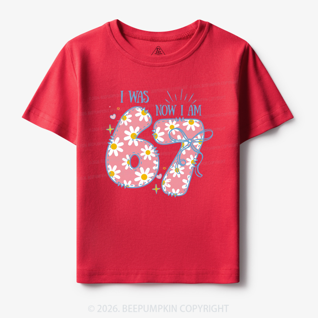 I Was 6 Now I'm 7 Toddler&Kid's Tees 7