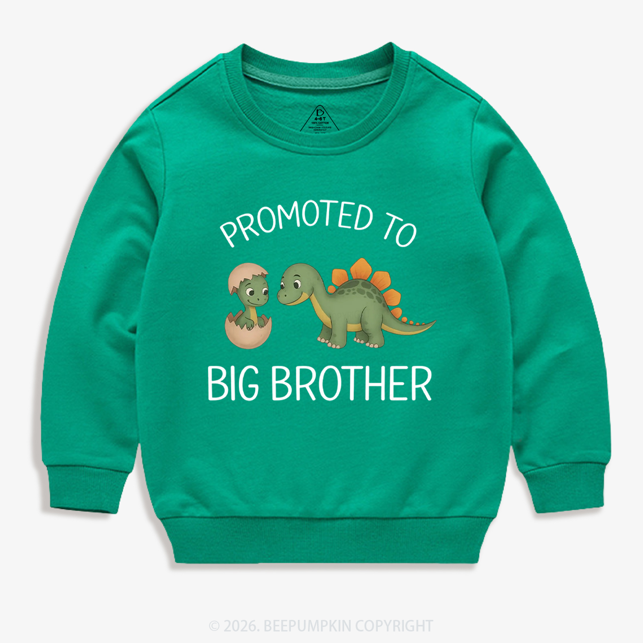 Promoted to Big Brother Kid's Sweatshirt