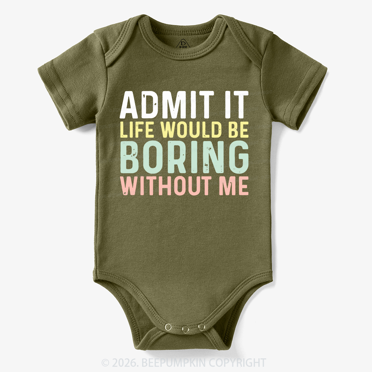 Sarcastic 'Admit It' Sassy Bodysuit