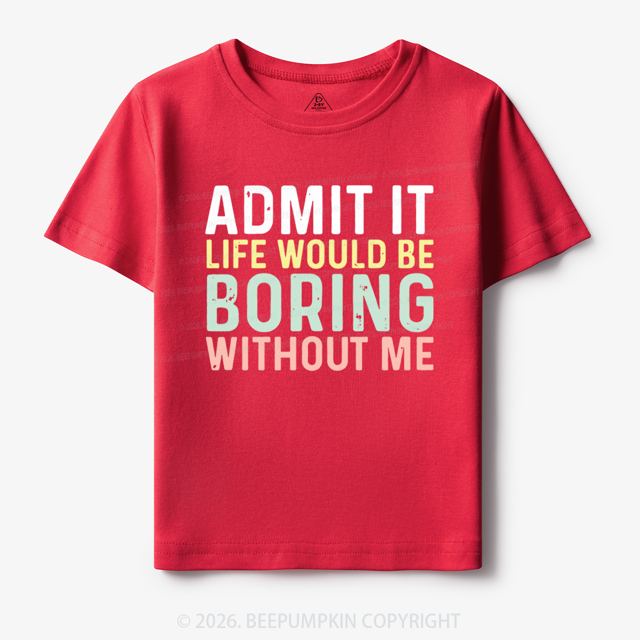 Sarcastic 'Admit It' Sassy Toddler&Kid's Tees