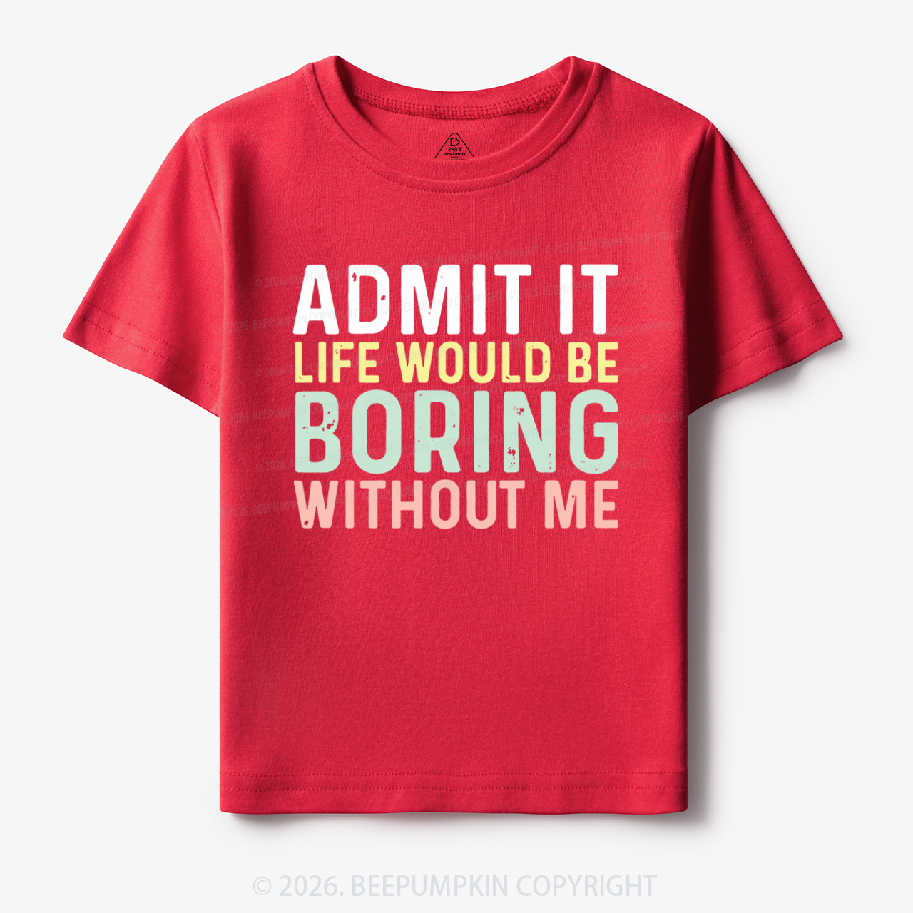 Sarcastic 'Admit It' Sassy Toddler&Kid's Tees