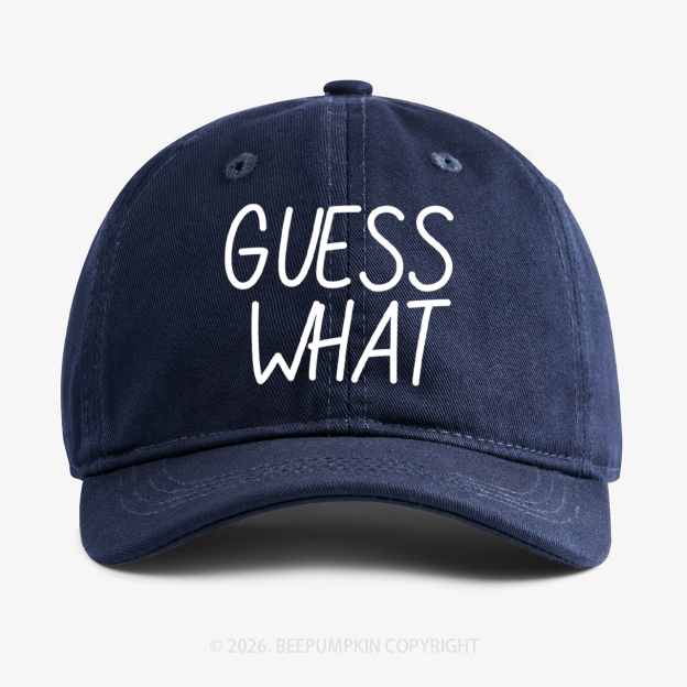 Guess What Chicken Butt Funny Baseball Cap