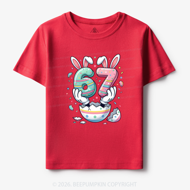 67 Easter Bunny Funny Toddler&Kid's Tees