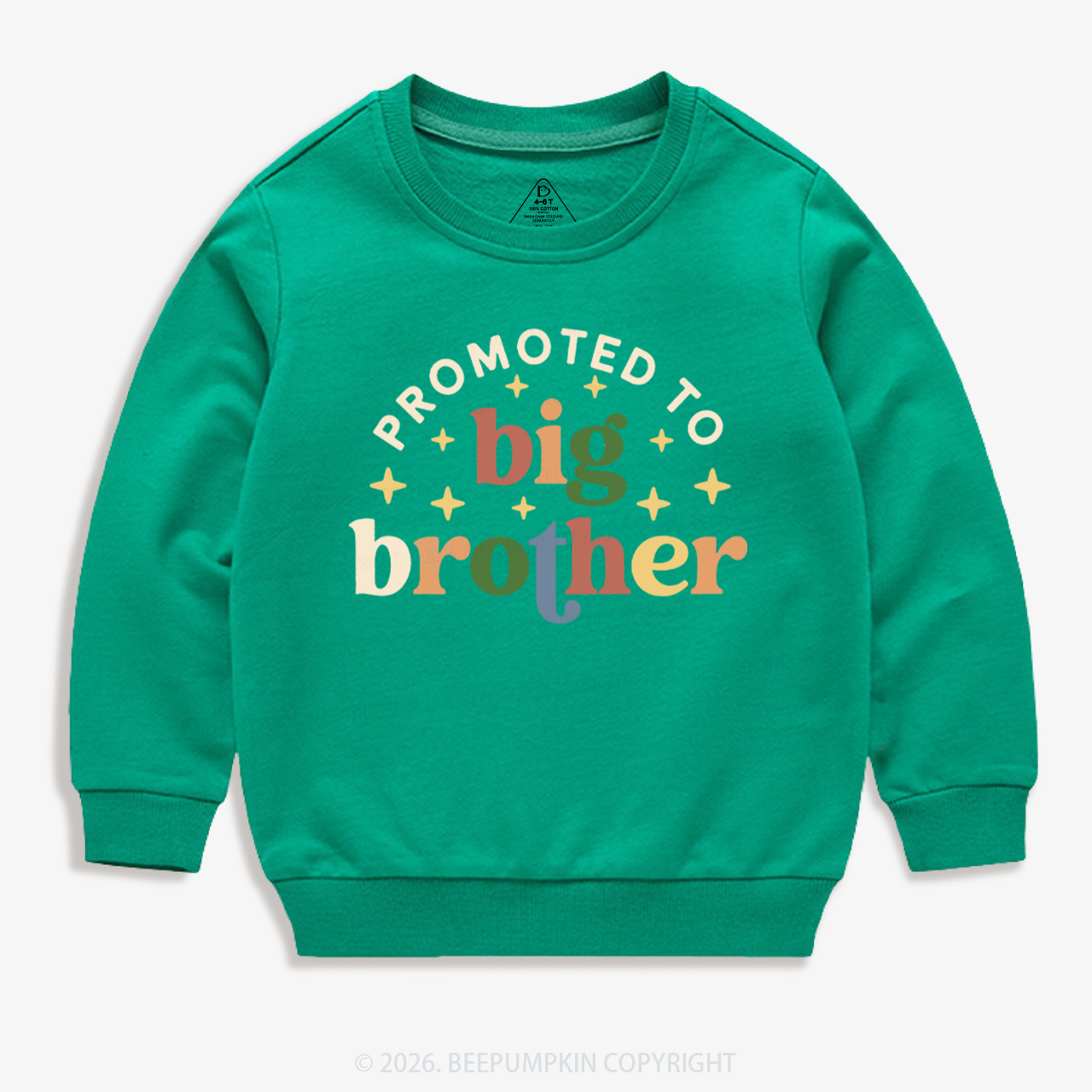 Future Promoted To Big Brother Kid's Sweatshirt