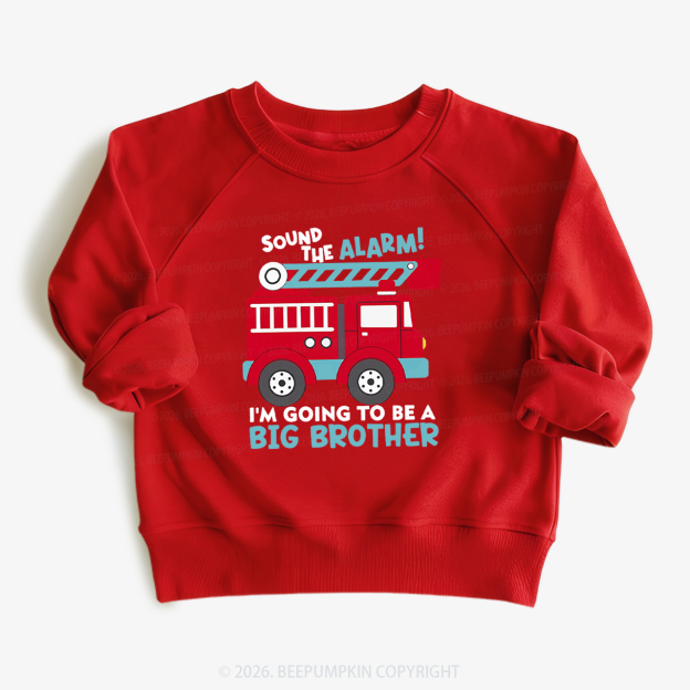 Big Brother Baby Announcement Kid's Sweatshirt