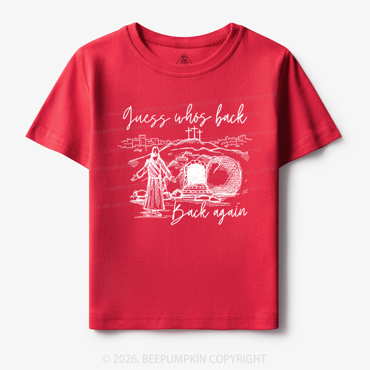 Guess Who's Back Again Funny Jesus Toddler&Kid's Tees