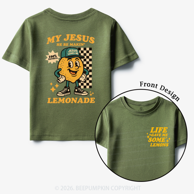 Life Gave Me Some Lemons Christian Toddler&Kid's Tees
