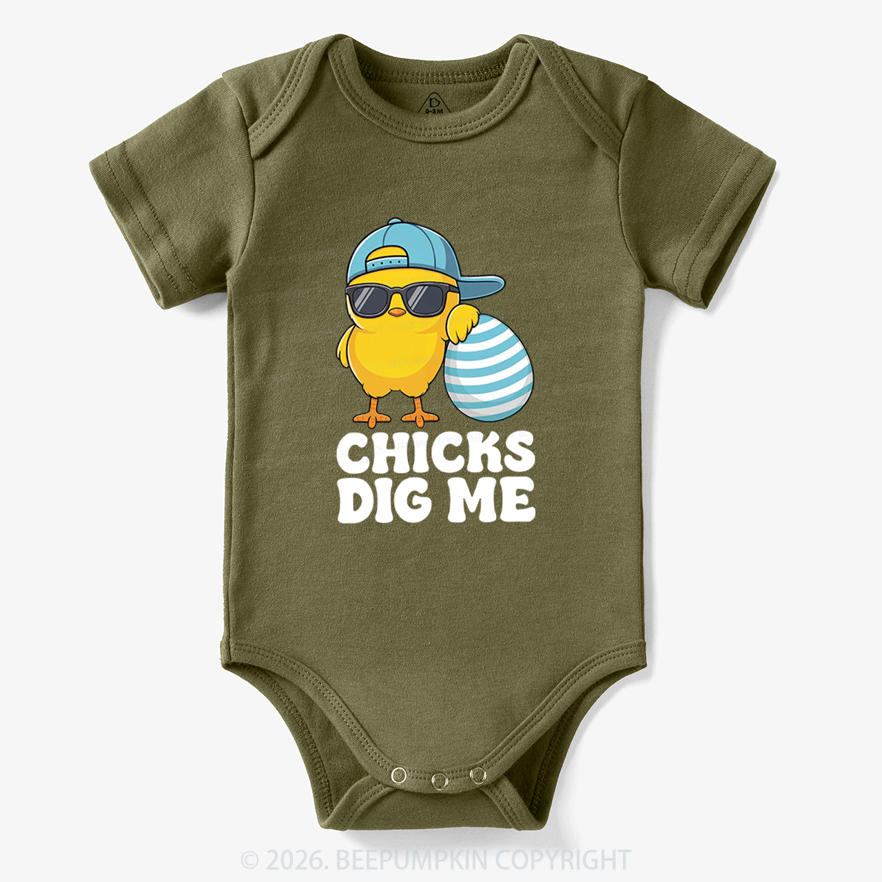 Chicks Dig Me Easter Bodysuit