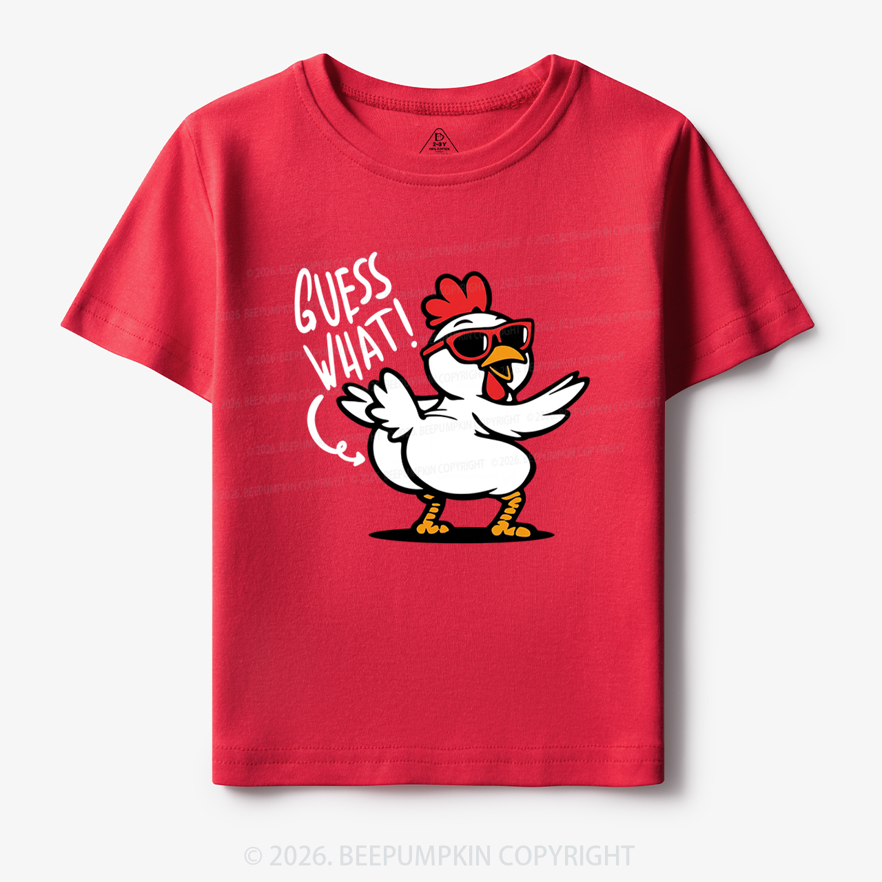 Funny Guess What Chicken Butt Toddler&Kid's Tees