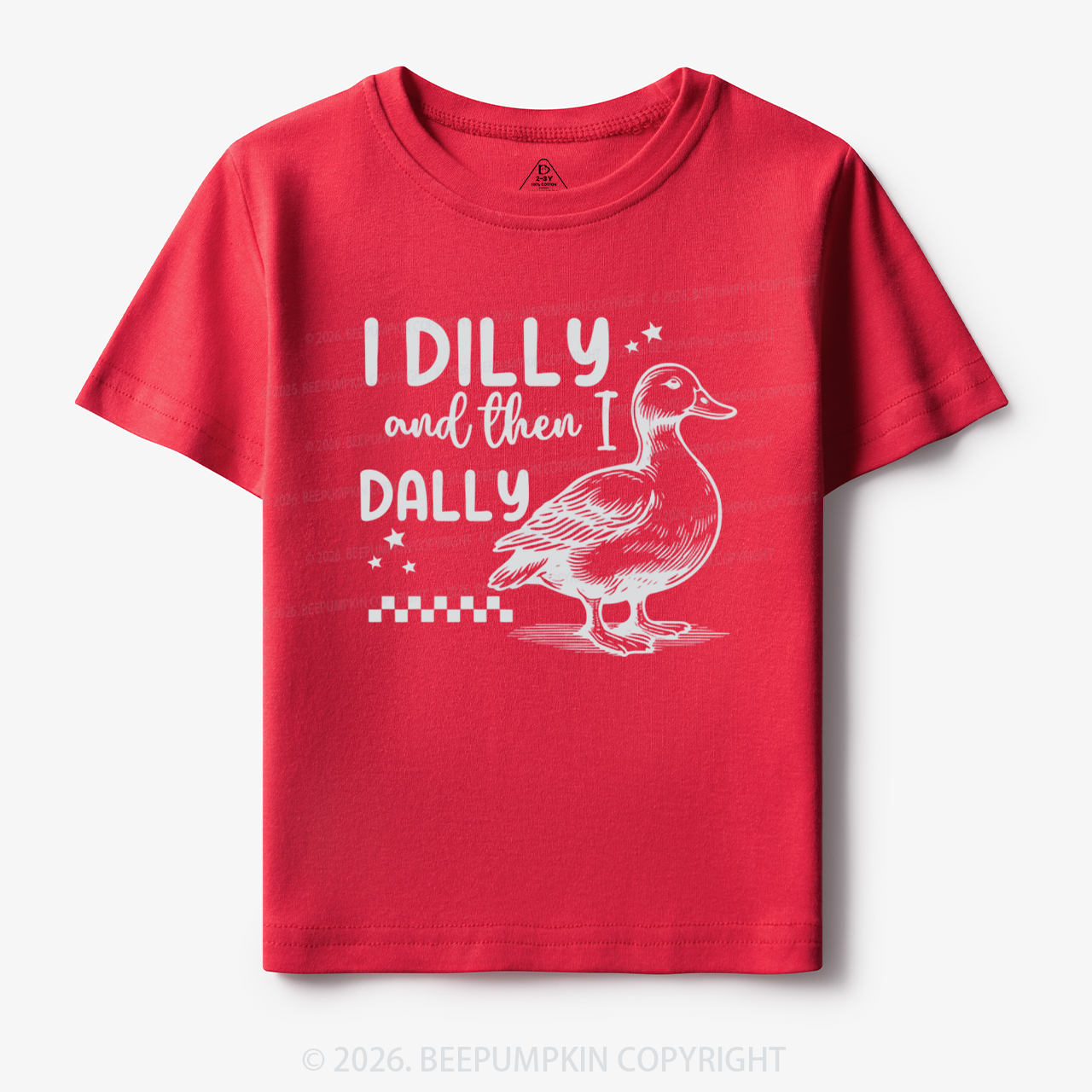 I Dilly And Then I Dally Silly Goose Toddler&Kid's Tees