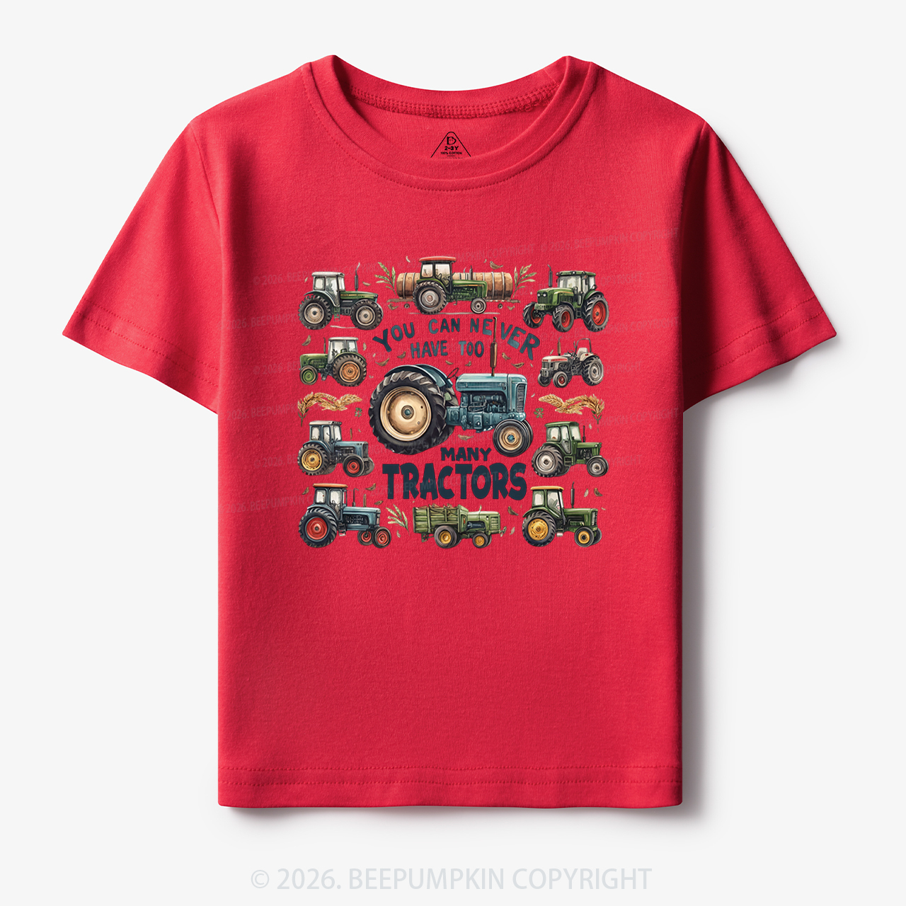 You Can Never Have Too Many Tractors Toddler&Kid's Tees