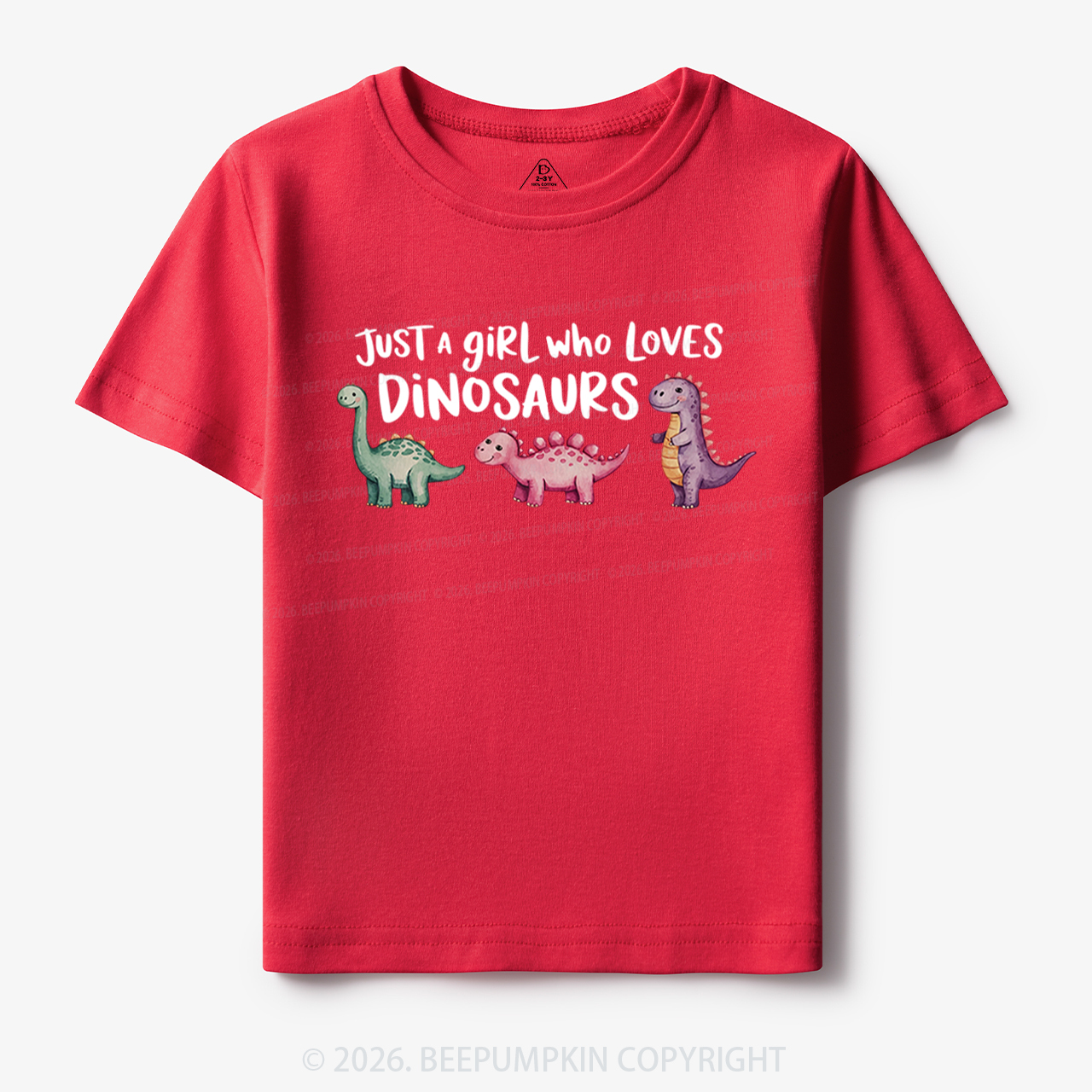 Just A Girl Who Loves Dinosaurs Toddler&Kid's Tees